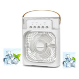 Air Cooler Umidificador Mesa 3 Velocidades Filtro Perfumante Estrutura Branco Pás Branco Diâmetro 20   Material Das Pás Plástico 110v/220v