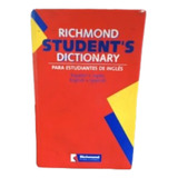 Diccionario Richmond Student´s  Dictionary - Sin Uso