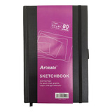 Cuaderno Bitacora  Sketchbook T/dura Hojas Lisas 110 Grs A4 