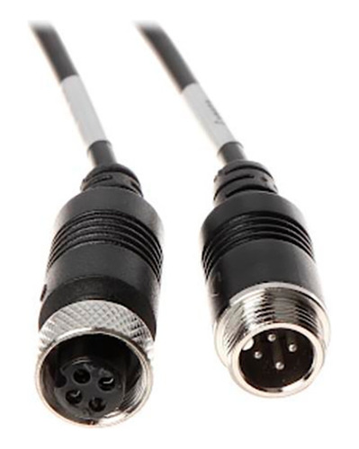 Cable De Video Móvil Aviador 18m Conector M12 4 Pines Dahua 