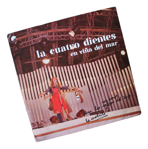 ¬¬ Vinilo Gloria Benavides / La Cuatro Dientes En Viña Zp 