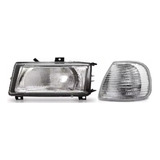 Optica Vw Polo / Caddy 96 97 98 99 00 Fitam Izquierda + Faro