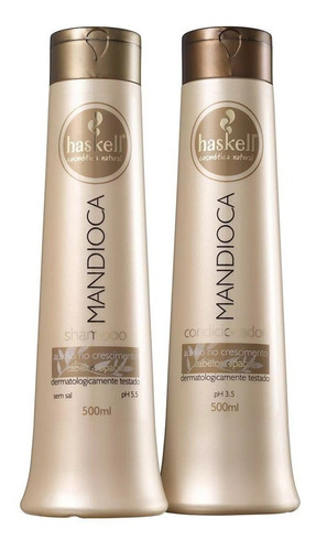 Shampoo E Condicionador Haskell Mandioca 500ml Original