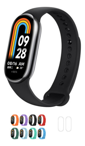 Xiaomi Mi Band 8 Versão Global Nf 1 Pulseira E 2 Películas