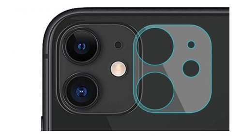 Vidrio Templado Protector Para iPhone 11 Contorno Camara