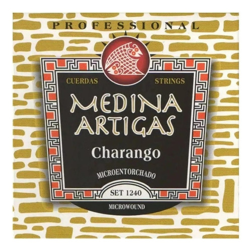 Encordado Charango Set 1240 Medina Artigas Micro Entorchado