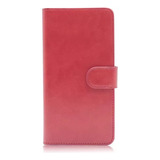 Flip Cover Agenda Roja Para Moto (todos Los Modelos)