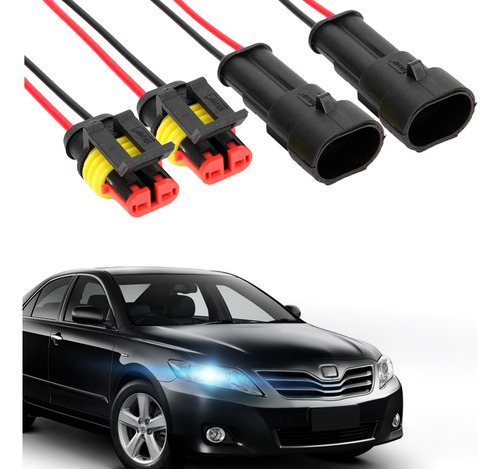 02 Conector Duas Vias Automotivo Marítimo Selado Superseal