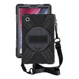 Capa Para Galaxy Tab A7 Lite T220 T225 - Skudo Strap + Alça