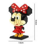 Mini Bloques Minnie Mouse Figura 3d Armable