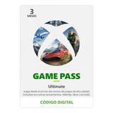 Xbox Game Pass Ultimate 3 Meses México 