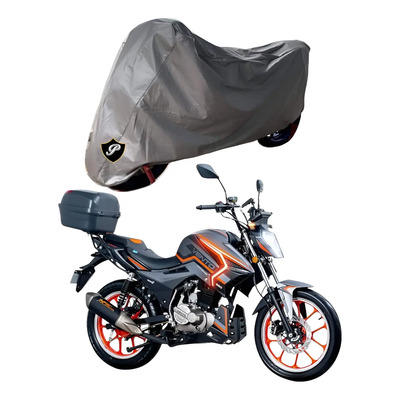 Funda\u002Flona\u002Fcubre Motocicleta Vento Crossmax 170 2025 Color Plateado | Envío gratis