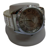 Pulsera Reloj Pesado En Plata De Ley 925 + Caja