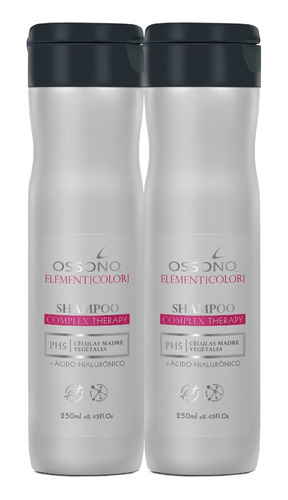 Shampoo Complex Therapy Ossono Ph5 X 900ml Reparacion 