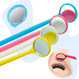 2 Espejo Lash O Dental  Extension De Pestañas Plástico Full