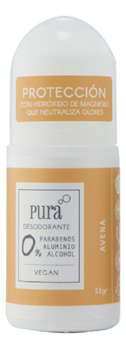 Desodorante Natural Pura Soap Avena -sin Aluminio