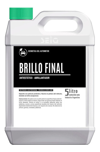 Brillo Final Seiq X 5 Litros