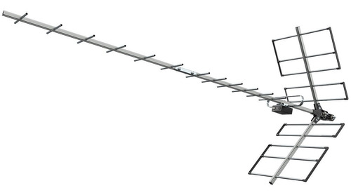 Antena Digital Yagi 1118 Proeletronic Com Refletor 18db