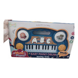 Piano Teclado Musical  Para Niños 37 Teclas Con Microfono 