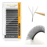 Nagaraku Blister Extensiones De Pestañas 3d W Mixto 0.07 D/c