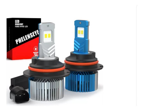 Kit Focos De Luz Led H4 H7 H11 9005 9006 Auto 28000lm Canbus