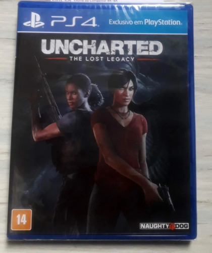 Uncharted The Lost Legacy Pt-br Ps4  Físico