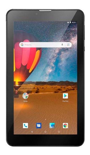 Tablet  Multilaser M7 3g Plus Dual Nb30 7  16gb Preto E 1gb De Memória Ram