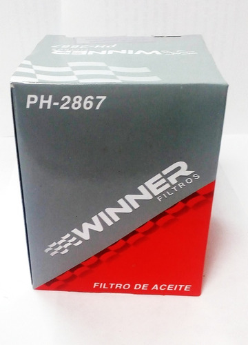 Filtro De Aceite Winner Wph-2867 Honda Accord Civic Fit Foto 2
