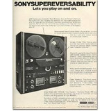 Gravador De Rolo Sony Tc-580 Esquemas Service Manual