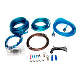 Kit De Cables Para Potencia 4 G Stinger Ssk4anl 1000w 