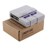 Case Snespi Super Nintendo C/ Cooler Raspberry Pi 3 E B+