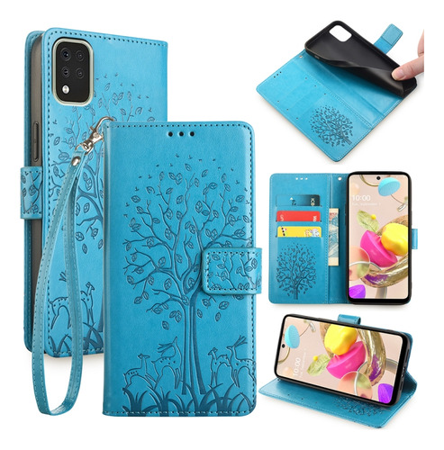 Funda Tree & Deer Para LG K42