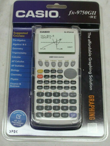 Calculadora Graficadora Casio Fx 9750gii