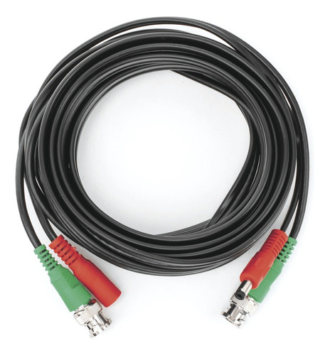 Cable Coaxial Conector Bnc Y Alimentación - Diy-5m-hd