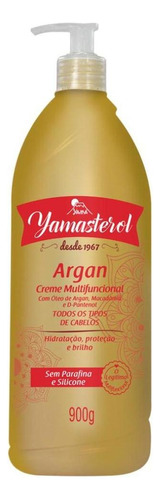 Creme Multifuncional Com Óleo De Argan, Macandâmia E D-pantenol. Yama Yamasterol Todos Os Tipos De Cabelos. 900g