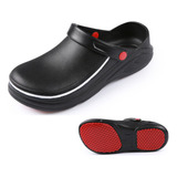 Zapato Zuecos For Chef Cocina Unisex Cómodo Antiderrapante