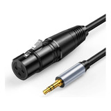 Cable De Audio De Xlr Hembra A 3,5mm, 
