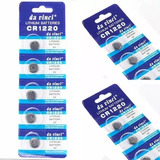 10 Baterias Pilas Cr1220 Reloj Control Alarma Juguete Calcul