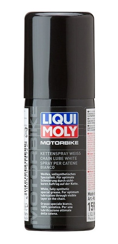 Liqui Moly Lubricante Cadenas Blanco Recargable X 50ml