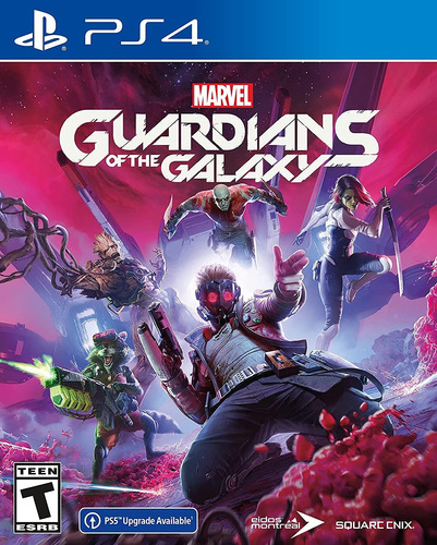 Jogo Marvel Guardians Of The Galaxy Ps4 Midia Fisica