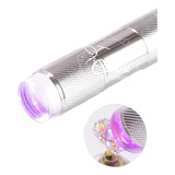 Linterna Con Sello Uv/led Mini Cabina P/uñas Esculpidas Gris