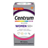 Centrum Silver Mujer 50+ Multivitaminico 65 Tabs Salud Natur