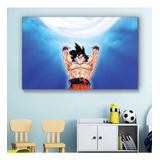 Cuadros Infantiles 50x70 Mural Dragon Ball Super Heroes Goku