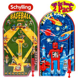 Schylling Classic 10 Pinball Juegos Espacio Race  Home Run