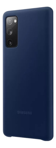 Capa De Silicone Galaxy S20 Fe Azul Marinho S20fe Original