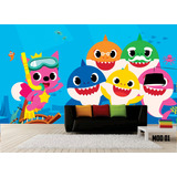 Vinilos Decorativos Pared Infantiles Baby Shark