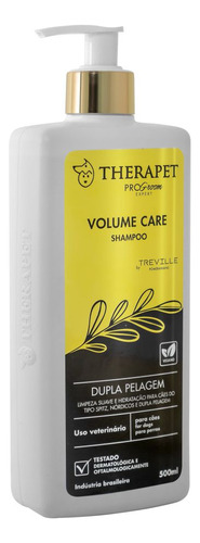 Shampoo Volume Care Dupla Pelagem 500ml By Treville Therapet