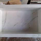 Nicho Porcelanato Branco Ou Carrara 50x30x10