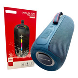 Caixa De Som Bluetooth Tomate Mts -6001 Rgb Prova D Água Usb