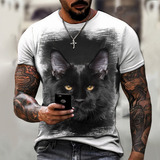 Camisa Camiseta Gato 08 Maine Coon